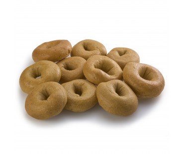 Low Carb NY Style Plain Bagels 10 pack - Fresh Baked